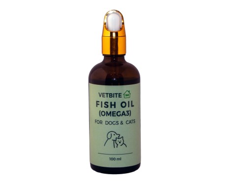 روغن ماهی کلدپرس مخصوص سگ و گربه ۱۰۰ میل (OMEGA3)